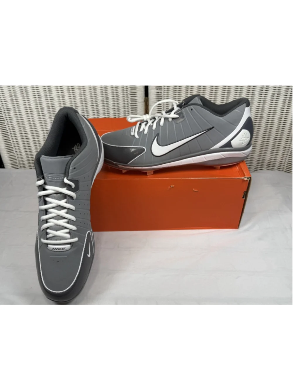 Nike Air Huarache 2K4 Low Baseball Cleats Mens 14 469729-002 2012 NOS New